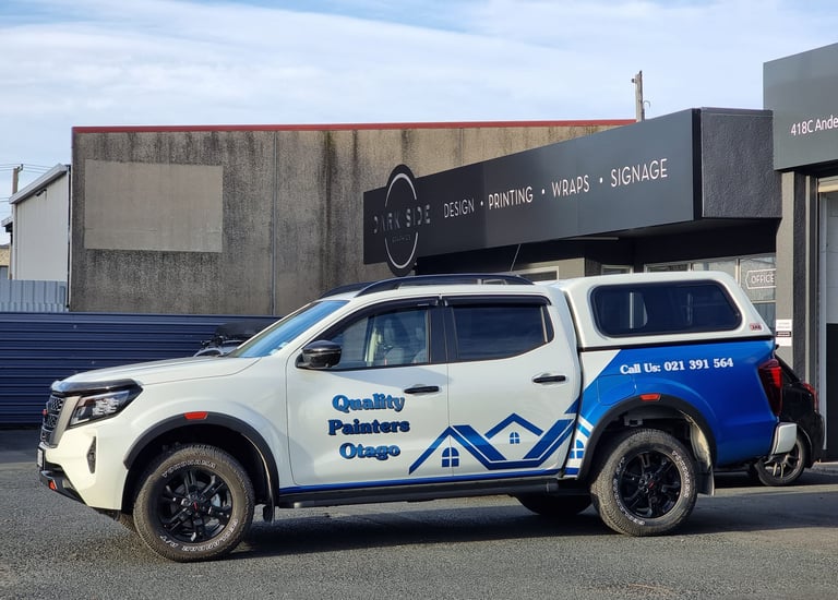 UTE signage Dunedin
